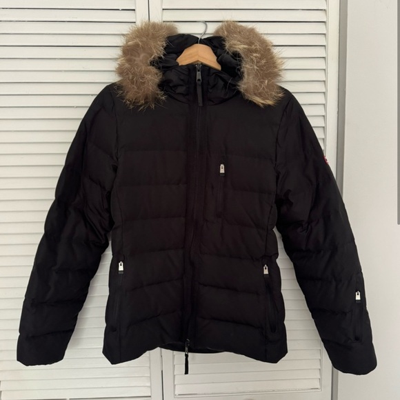Hunter Puffer Jacket Fox Fur Hood - Picture 1 of 8